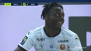 Jérémy Doku vs PSG Ligue 1 (07/11/2020)