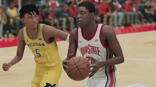 Ohio State vs Michigan - College Basketball 3/6/2022 Full Game Highlights - NBA 2K22 Sim