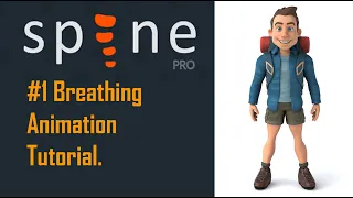 #1 Spine 2D Tutorial: Breathing animation #spine2d #how #howto #howtodo