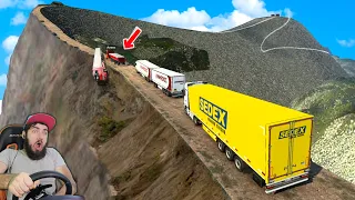 THE MOST DIFFICULT ROAD - ETS 2 ONLINE - FASHIONS in EURO TRUCK SIMULATOR 2 + HANDLEBAR