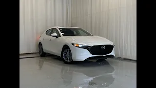 2023 Mazda Mazda3 Sport GS AWD (SNOW FLAKE WHITE PEARL-BLACK) Review - Park Mazda