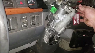 HOW TO CHANGE THE INGITION SWITCH ON A VOLVO VNL