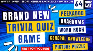 AMAZING New Trivia Quiz Game. GREAT Family Fun. New Games.