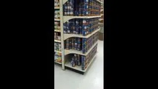 Terell Wilson tripping in Walmart