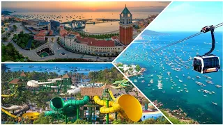 Aquatopia Water Park, Hon Thom Cable Car (World's Longest) & Sunset Town, Phu Quoc, Vietnam