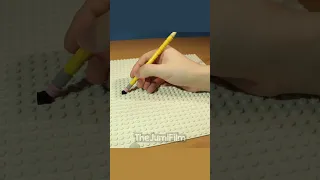 Drawing with LEGO pencil