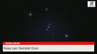 Reise zum Sternbild Orion