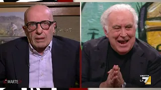 Il confronto tra Alessandro Sallusti e Michele Santoro