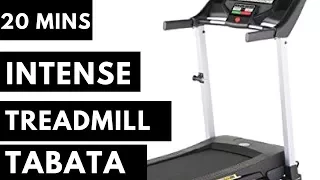 Intense 20 mins Treadmill Tabata Workout  | BodyLabTV Live