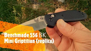 🦋Нож Benchmade 556 ВК Mini Griptilian (replica)_demo