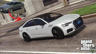 GTA 5 - Replace Michael's Car permanently with AUDI A6 2021 | Replace Method |