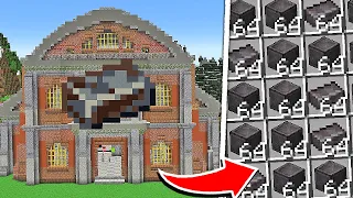 Construí una GRANJA de NETHERITA en MINECRAFT HARDCORE