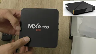 Test de l'Android TV MXQ Pro 4K