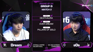 [2020 GSL S2] Ro.24 Group D Match2 Dream vs sOs