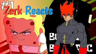 Zerk Reaction To: Spongebob Anime Ep 1 (Bubble Bass Arc) (Original Animation)