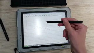 HP TC1100 (2005) and Samsung Galaxy Tab S8+ (2022) pens working interchangeably