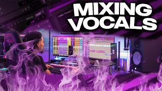 Mixing Beat Stems With Dry Vocals "Island Vibes" | LIVE