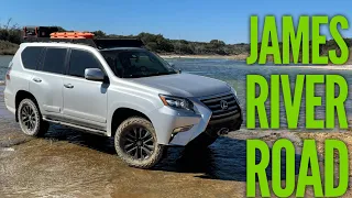 10 Water Crossings - Lifted Lexus GX Off Roads the Texas Hill Country