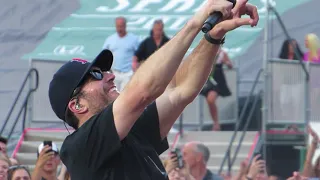 Sam Hunt singing House Party in Concert at Fenway Park 7/6/18