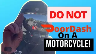 Don’t DoorDash from your motorcycle without these five things!