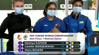 Indian Athletes Shine at ISSF Junior World Championship 2021 💥 Team India Tops Medal Tally With 17