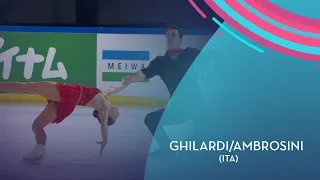 Ghilardi/Ambrosini (ITA) | Pairs SP | Internationaux de France 2021  | #GPFigure