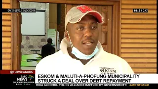 Eskom and Maluti-a-Phofung municipality strike a deal on debt repayment