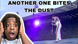 FIRST TIME REACTION- Queen - Another One Bites the Dust (Live @ Wembley 1986) [HD]