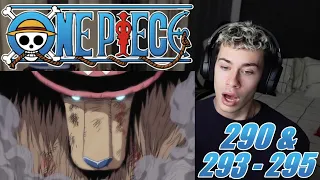 Chopper's Forbidden Rumble! The Buster Call is Invoked! | One Piece - 290 & 293 - 295 | Reaction