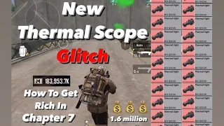 New Unlimited Thermal Scope Glitch, Infinite Money glitch CHAPTER 7 / PUBG METRO ROYALE
