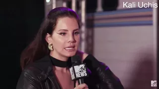 Lana Del Rey talking about celebrities