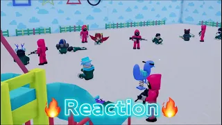 Reacting to @SDANIMATORV3 SQUID GAME Sugar Honeycombs Roblox Animation