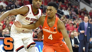 Syracuse's John Gillon: 43-Point Game Leads Dramatic Win Over NC State