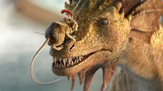 New Movie Narnia 3 Last Eustace Dragon Scene - The Chronicles of Narnia (2010) Movie Clip 1080p