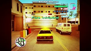 Making $1,000 dollars easily with my taxi in GTA Vice city