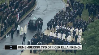 Thousands gather to honor fallen CPD officer Ella French at funeral