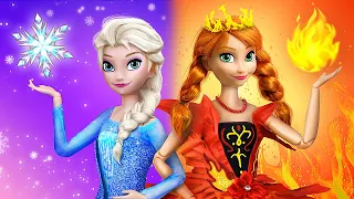 Las Aventuras de Elsa y Anna / 10 Diys Fríos y Calientes