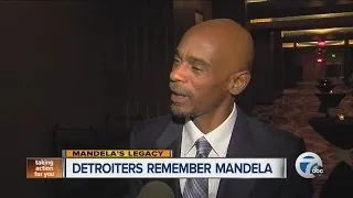 Detroiters remember Mandela