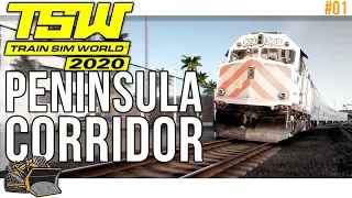 Train Sim World 2020 Peninsula Corridor gameplay part 1