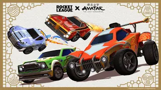 Avatar: The Last Airbender Boosts into Rocket League!