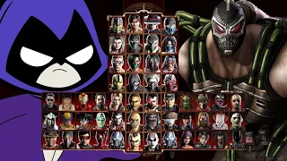 Mortal Kombat 9 - Expert Tag Ladder (RAVENA TEEN TITANS & BANE) - Gameplay @(1080p) - 60ᶠᵖˢ ✔