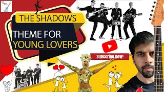 The Shadows - Theme for Young Lovers 1964 | Guitar Cover by AgedGuitarTones Hank Marvin Vox AC30
