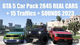 how to GTA5 car pack 2845 real car pack 2023