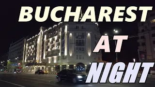 Bucharest at night | A Time Lapse/Hyper Lapse Film 4K. Enjoy!