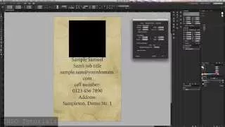 How to use the Data Merge in Adobe InDesign – Tutorial  (Full HD)