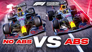 Is ABS faster than no ABS?! F1 2021