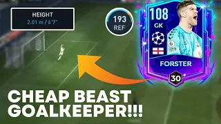 I MAX RATED THE TALLEST GOALKEEPER | UCL FRASER FORSTER | PLAYER REVIEW | FIFA MOBILE 23