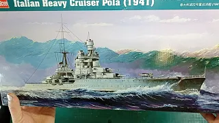 Обзор Italian heavy cruiser Pola от Hobbyboss