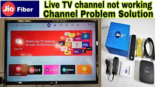 Jio Fiber live tv Channel not working / Jio airfiber se Tv Kaise chalaye / All channel in jio TV+