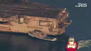 Time Lapse: USS Nimitz returns home to Bremerton